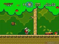 une photo d'Ã©cran de Super Mario World sur Nintendo Super Nes